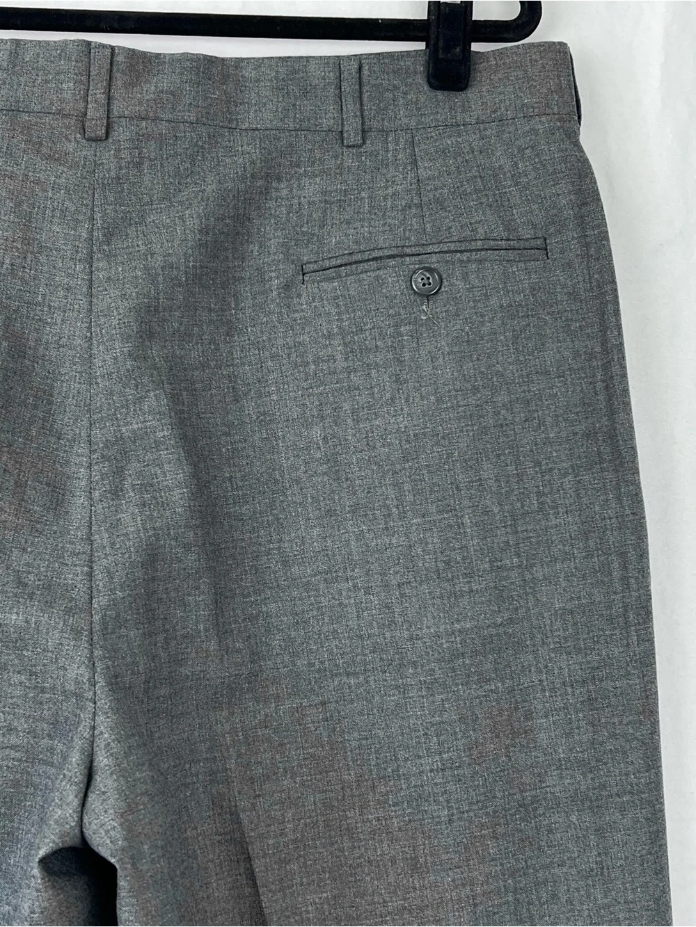 Polo Ralph Lauren Dalton Wool Pants Sz 38 Gray Pleated Trouser Business NWT